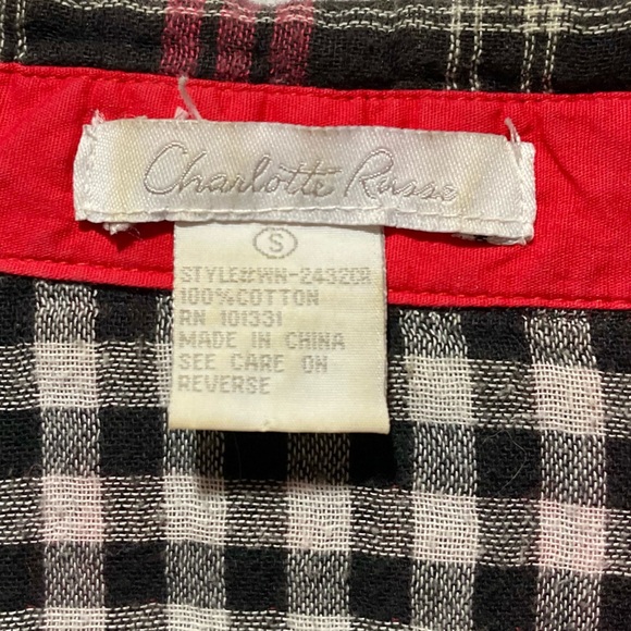 Western plaid flannel with ruffles - Picture 11 of 12